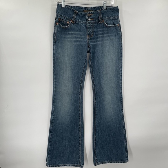 Hollister Denim - Hollister Y2K Button Front Jeans